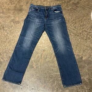 AE relaxed straight 36x34 jeans